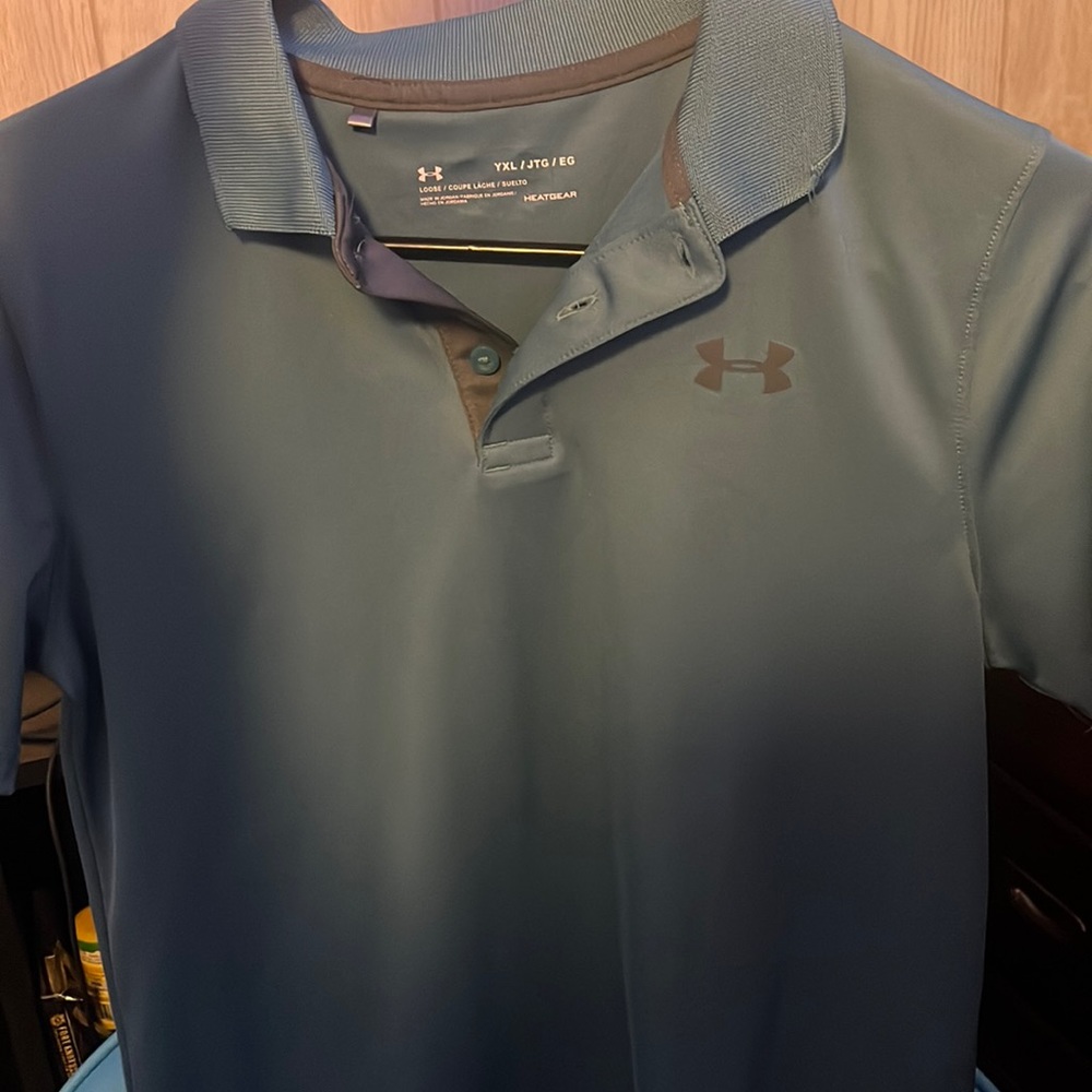 Youth XL under armor polo